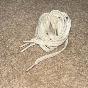Tory Burch Cream Shoelaces